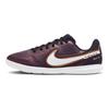 Nike Tiempo Legend 9 Club Ic Protišmykové Tlmenie Nárazov Odolné Nízke Futbalové Kopačky Detské Futbalové Kopačky Fialové Biele DR6069-510