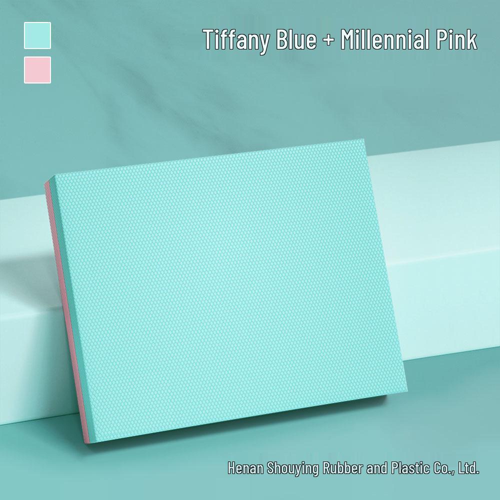 TPE Förtjockad Yogabalansplatta – 6 cm Knästående & Planka Stöd för Träningspass