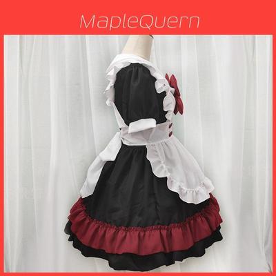 Αποκριάτικο Βαμπίρ Μικρό Δαιμόνιο Lolita Φόρεμα Cosplay από Βαμβακερό Μείγμα για Φίλους Cosplay