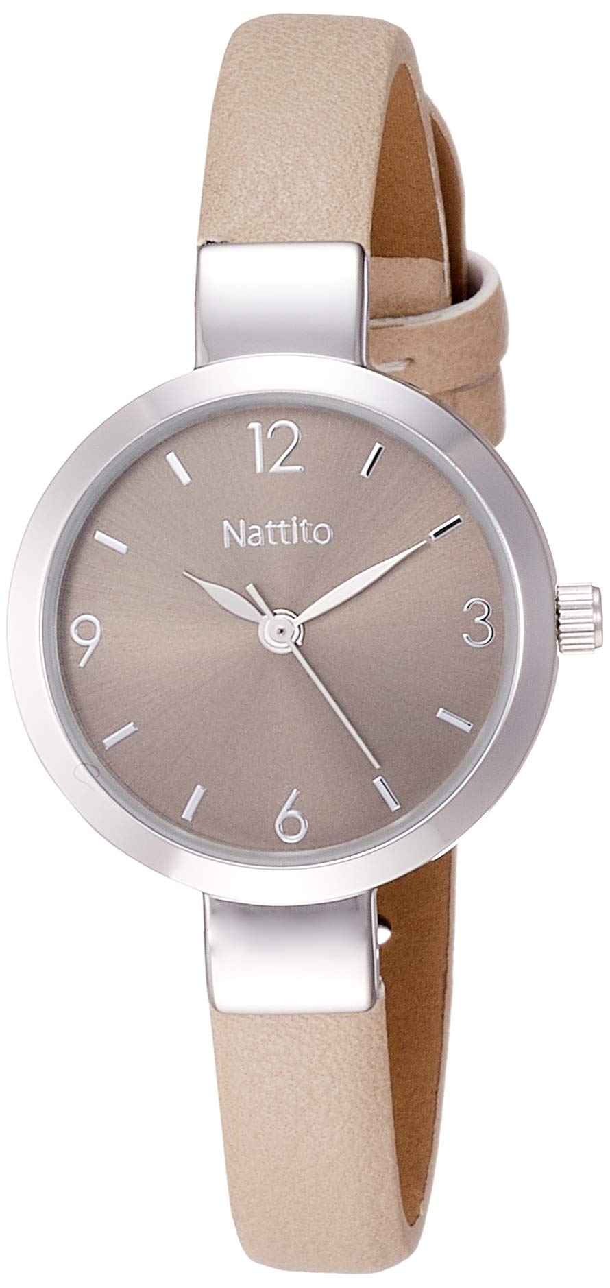 

[Fieldwork] Часы Analog Mesto Nickel Free Leather Strap ST208-2 женские серые