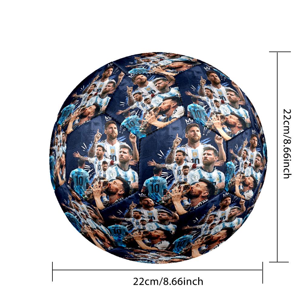 Messi 10 Number Soccer Player Size 5 Soccer Ball Machine Sewn Indooroutdoor Training And Matches Unique Gift For Soccer Lovers