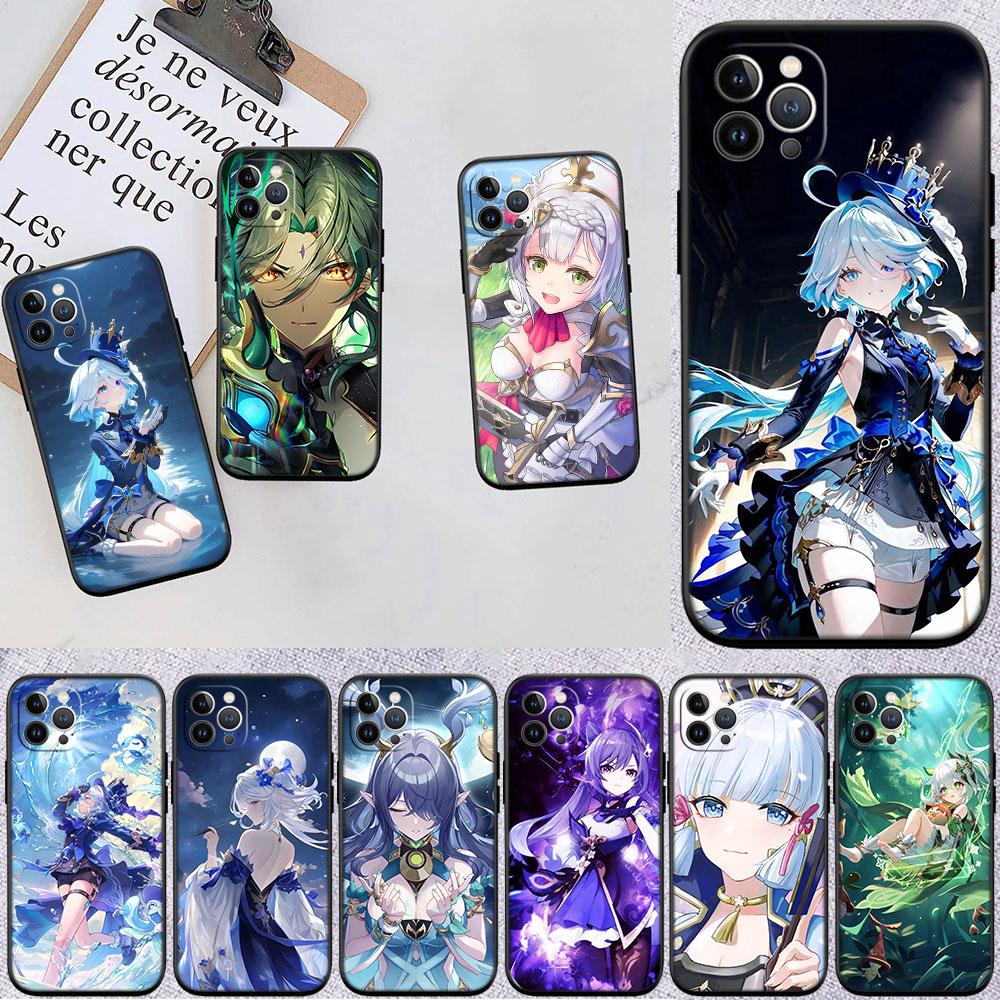LO47 Genshin Impact Soft Shell Phone Case for Xiaomi Xiaomi Poco M4 M5 M6 M7 X3 X6 X7 F8 Ultra Pro GT NFC