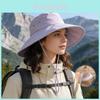 Outdoor Wide Brim Sun Hat With Adjustable Fit For Hiking And Camping