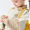 Minibala Kids' Anti-Pill Faux Two-Piece Sweatshirt & Pants Set