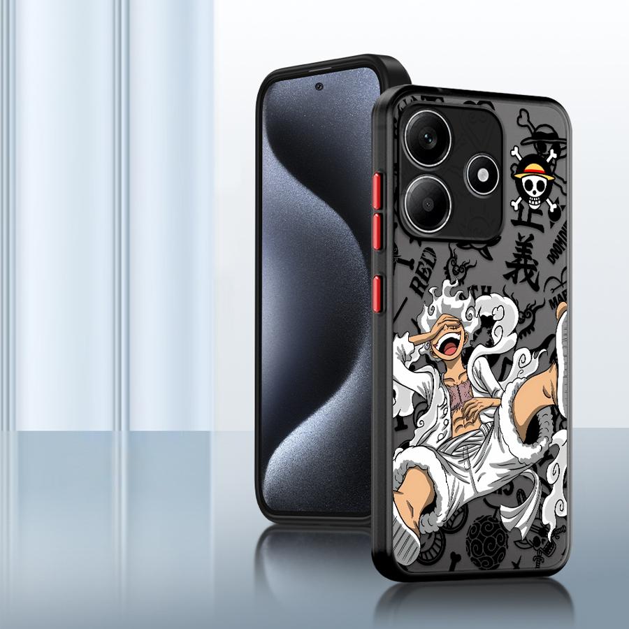 Funda Back Phone Cover Case for Xiaomi Redmi Note 14 14C A4 13 Pro Plus 9S 13C 10 11 12 One Pieces Anime