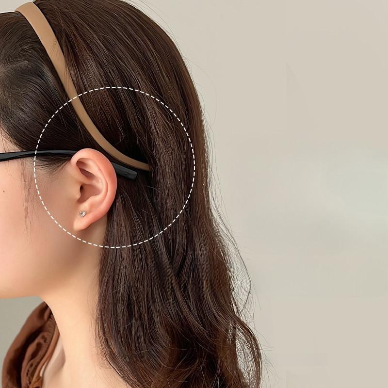 Minimalist Matte Headband, U-shaped Anti Slip Headband Suitable for Women, Fashionable Fully Matched Hair Accessory
