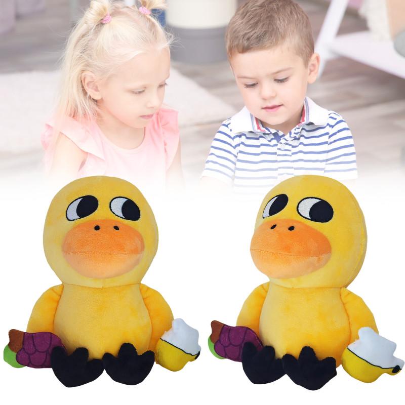 Adorable Duck Plushie Cute Yellow Duck Stuffed Animal Soft Pp Cotton Toy