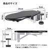 Ergonomic Folding Desk Extender, Desktop Extender with Armrest and Mouse Table, Easy Installation, Relieves Fatigue, Ideal for Home and Office