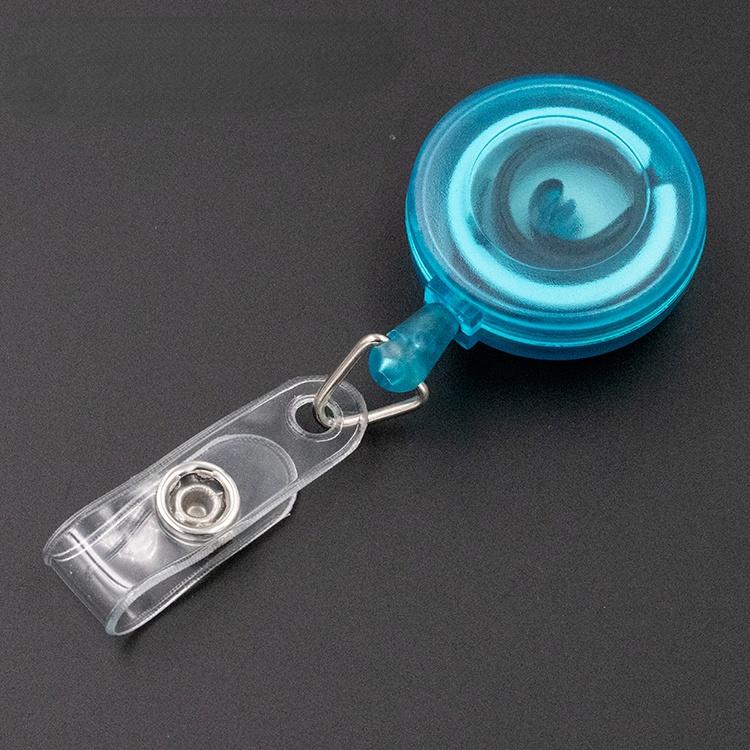 1pc Credential Pass Badges Doctor Id Nurse Retractable Id Badge Reel Plastic Badges Badge Clip Nurse Accessories