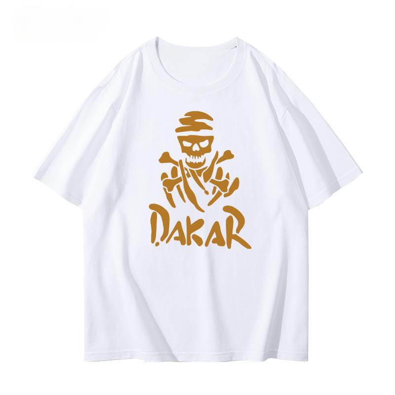 Rallye Dakar 2025 Manches Courtes Tout-terrain E Voiture Camion Moto Équipe Course Vêtements Commémoratifs T-shirt pour Hommes et Femmes
