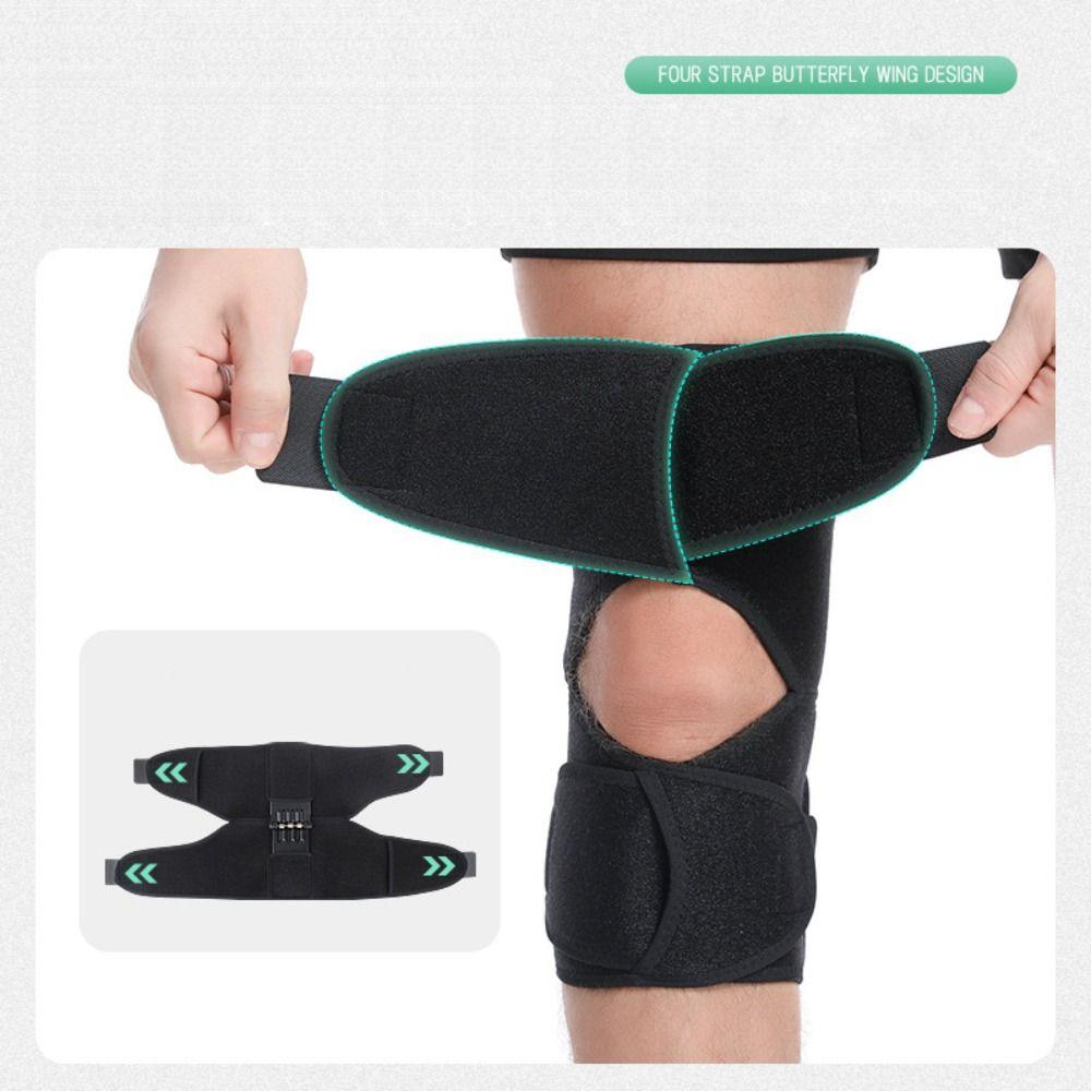 With Powerful Rebound Springs Knee Protection Booster Non-Slip Brace Joint Support