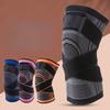Sports Knee Pads  Eight-character Straps Pressurized New Nylon Breathable Basketball Football Volleyball Brace Protector BandageElastic and Breathable