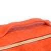 Make-up Reisetasche PU-Leder Große Kapazität Kariert Multifunktion Wasserdichte Kosmetiktasche Orange