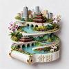 China Metal Fridge Stickers Hangzhou Souvenirs Huangshan Tianjin Guilin Guangxi Wuhan Xi An Zhangjiajie Fridge Magnets Gifts