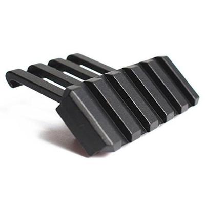 Adam One O'Clock Side Mount Light or Dot Sight Offset Mount, 5-Slot Extended Offset 20mm Rail