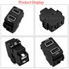 Red Light TYPE-C PD USB Interface Socket For Nissan Qashqai Tiida Teana Sunny Y61 Y62 X-Trail Sylphy Car Quick Charger