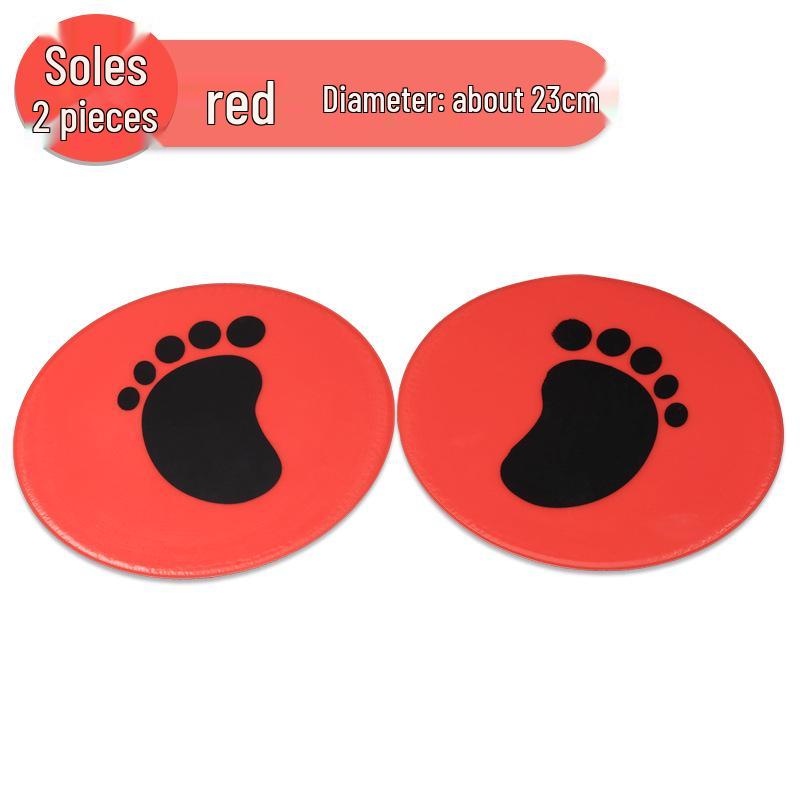 23cm Runde Sensorische Trainingsmatte für den Kindergarten - Lustige Flache Markierscheibe für Handflächen & Fußsohlen