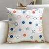 classic art theme Nordic simple dots Cushion Cover Soft & Easy-Wash Pillow Case – Versatile for Couch, Bed, Travel and Office
