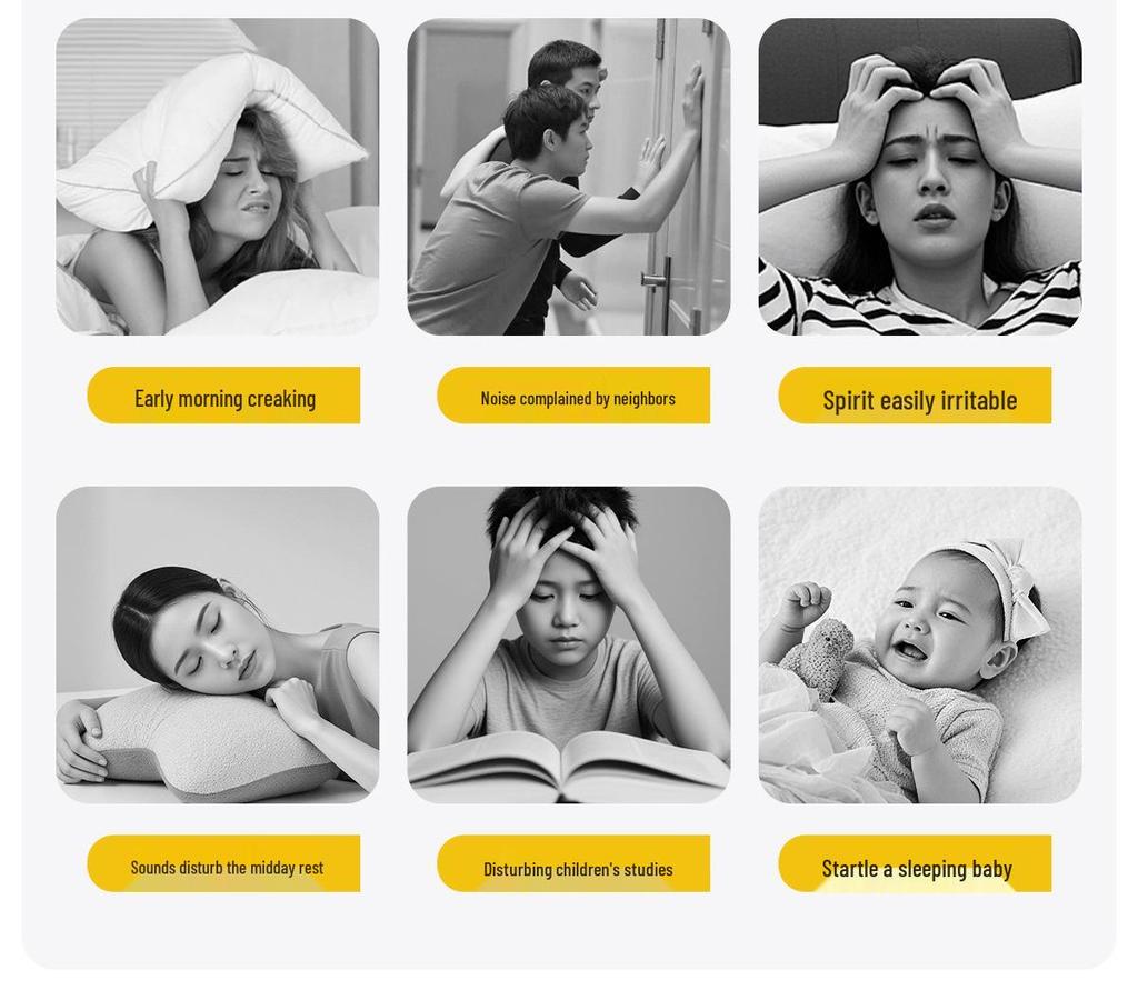 Lida Ni Women's Silent Indoor Slippers - Non-slip Soft Sole, Cotton, for Autumn/Winter