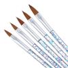 Art Tool Crystal Handle Carving Brushes Gradient Manicure Nail Extension Acrylic UV Gel Nail Pen