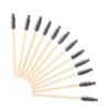50Pcs Bamboo Handle Eyelash Brush Makeup Brush Eyelash Extension Eyebrow Brush