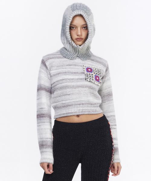 Greatest Crop Round Neck Melange Free