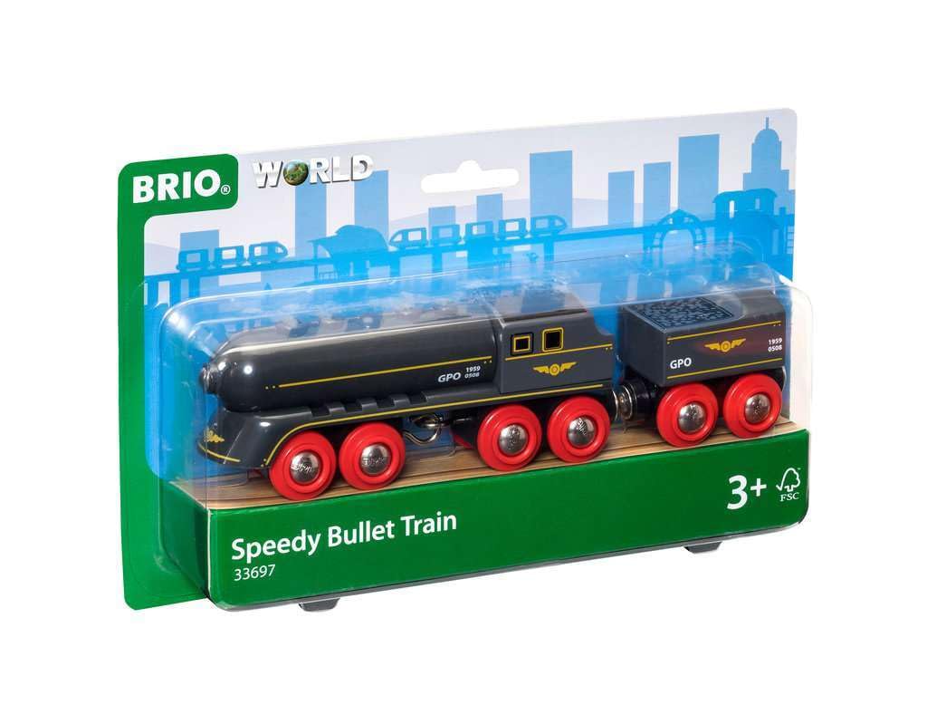 BRIO Black Express Train for ages 3 and Wooden Toy Electric Gift 33697, up. [Toy, Train, Locomotive, Car, Vehicle, (Birthday/Christmas)]