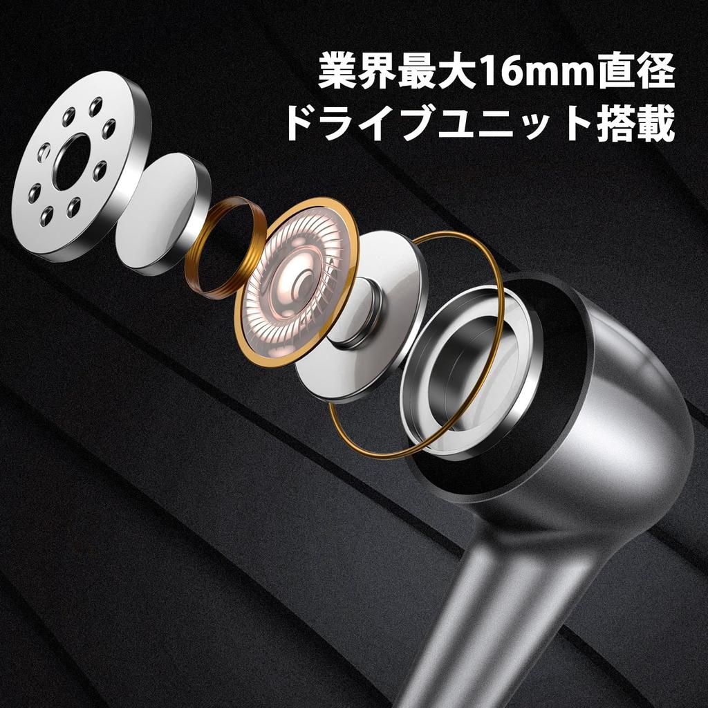 Wired Type-C Earphones with Mic, In-Ear Type, Clear Calls, Volume Control, Compatible with iPhone 1615ProPro MaxiPad ProXiaomi RedmiGoogle Pixel