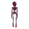 Skeleton Fridge Magnets with Movable Joints Poseable Magnetic Skeleton Figurine for Kitchen Home Halloween Decoration