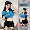 Domila Erotic Underwear Ladies Policewoman OL Professional Wear Queen Wear Stewardess Wear Sexy Uniform Seduction F755