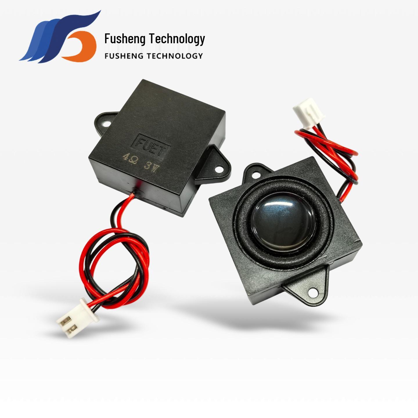 

Black Cap Dual Magnet Desktop Interactive Robot Speaker, 3128 Cavity, 4/8 Ohm