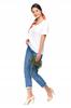 Women's Premium Line T-Shirt Short Sleeve Cotton MORAJ XXL white
