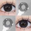 Eyeshare New MELBOURNE Contact Lenses 1 Pair Natural Brown/Gray Eye Lens 14.2mm Beautiful Softlens