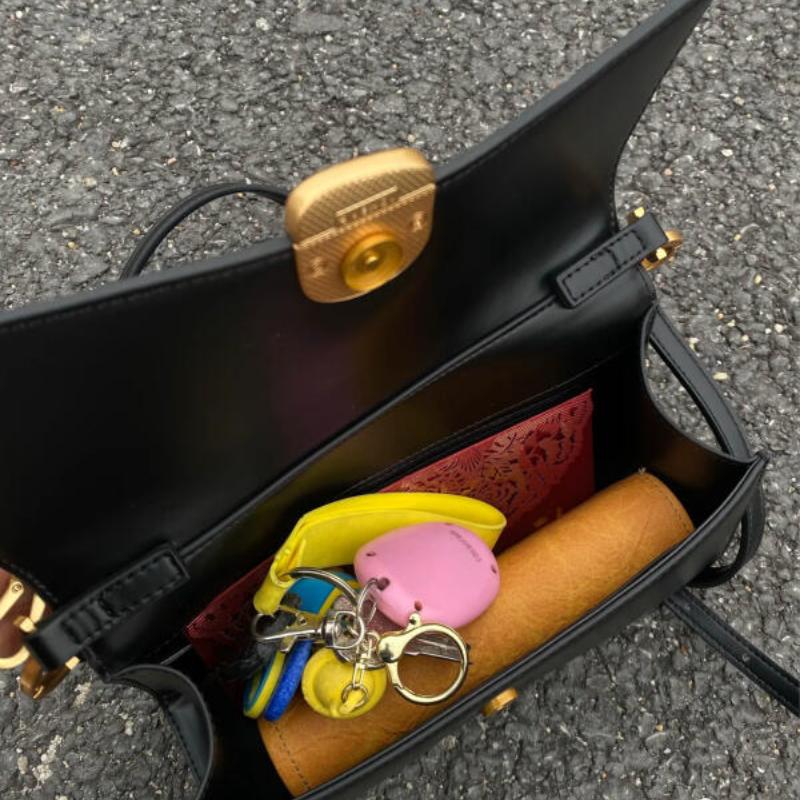 Women's Bags Shoulder Bags Fashion New Black Axillary Bags Leisure Versatile Trend Retro Small Square Bag Lady Crossbody Bags
