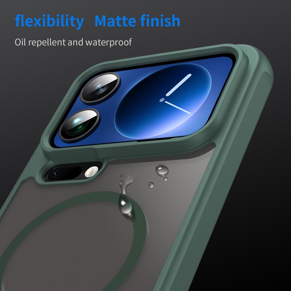 For Xiaomi 17 Pro Max Case Magnetic Anti Drop PC + TPU Phone Cover