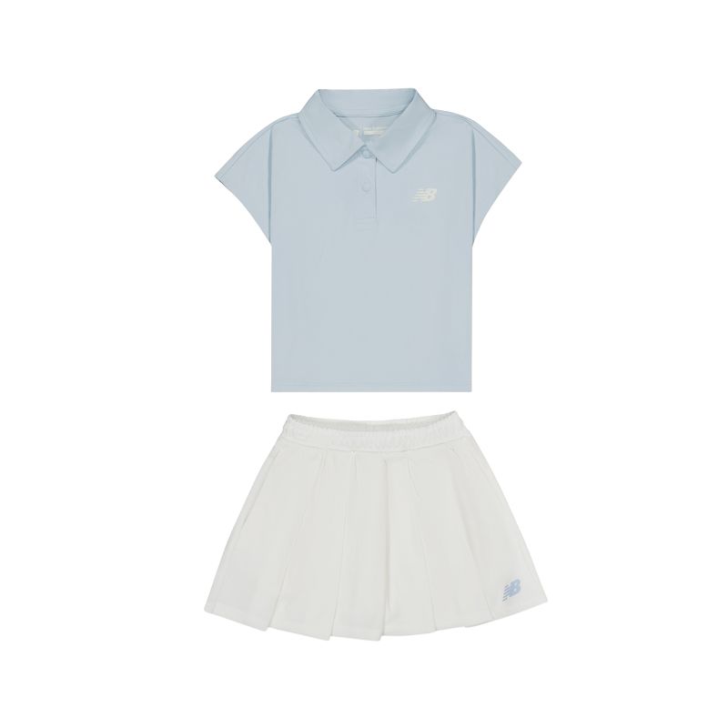 Kids New Balance Skirt Set 2 Piece Set 2SF2S112-LBL 110