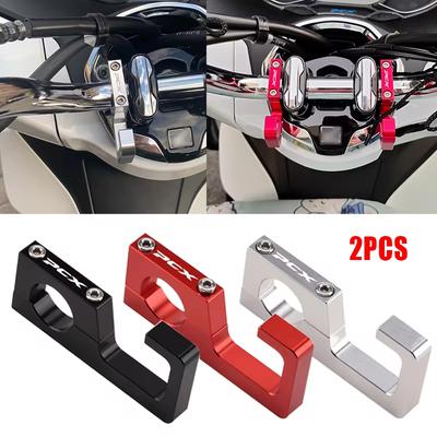 Motocyklowy hak na kask 22mm Hak na torbę bagażową Uchwyt Wieszak haczyki Dla Honda PCX125 PCX150 PCX160 PCX 160 PCX 150 PCX125