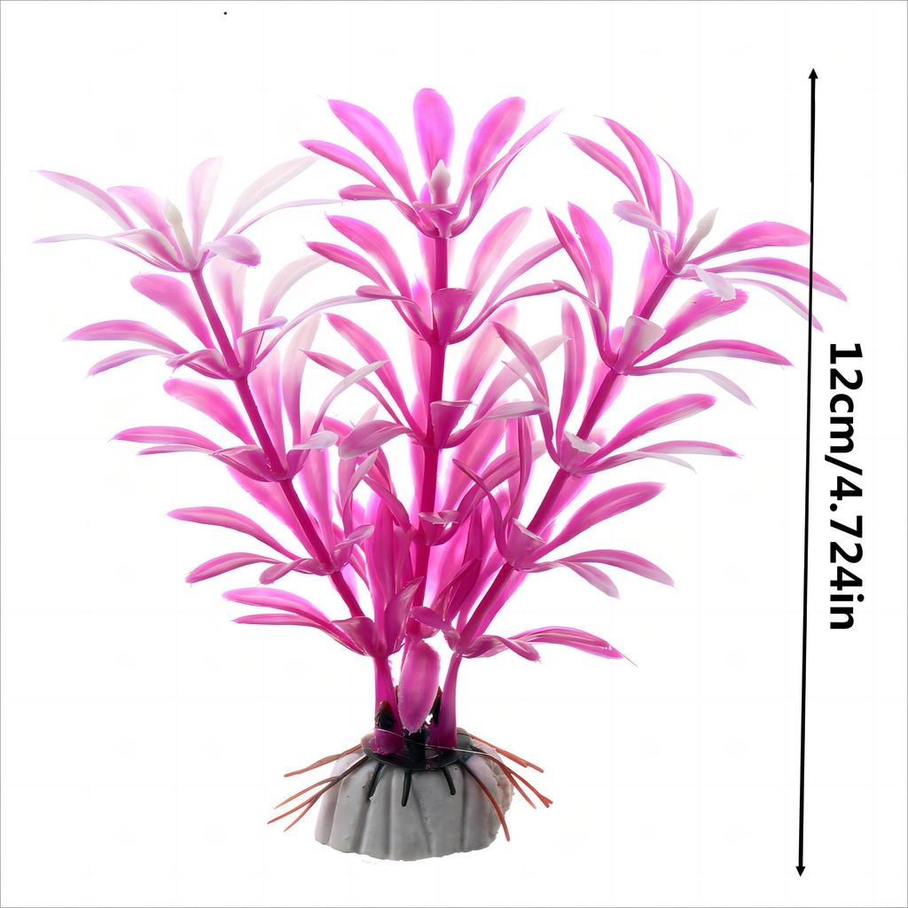 1 Pc PVC Artificial Aquatic Plants Aquarium Decoration Simulated Plants Aquatic Plants Environmentally Friendly Accessories