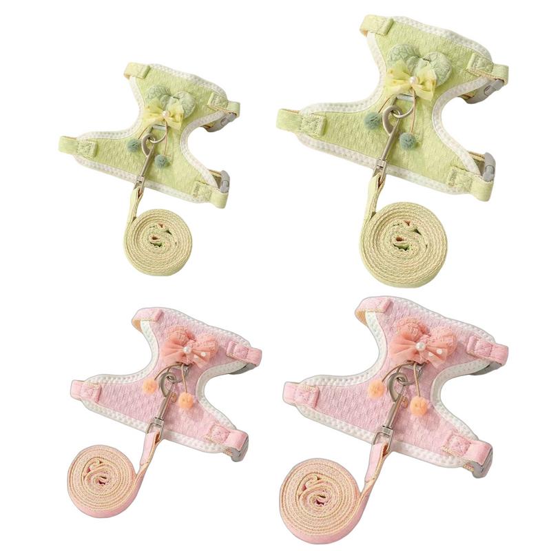 Adjustable Pet Vest Walking Dog Vest Chest Strap Dog Walking Tool with Alloy Fasteners for Picnic Traveling Going Out Party Use