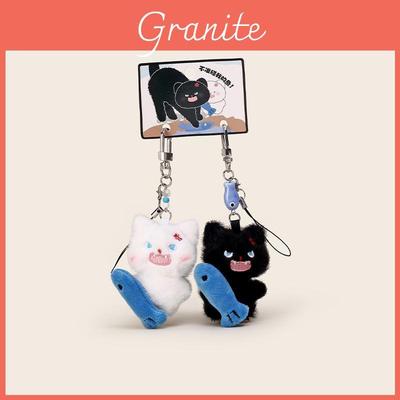 Fish Cat Plush Keychain With Cute Anime Style For Bags And Keys