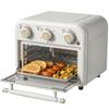 Four Hot Air Fryer 12L 1200 W Cookware Set Cream Steel