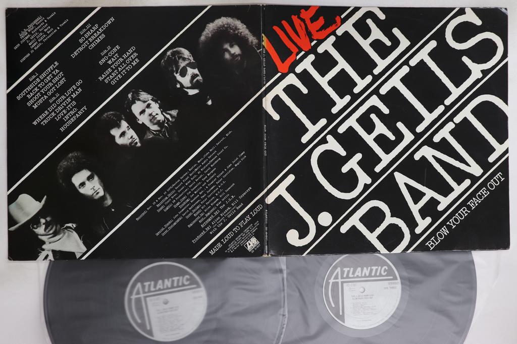 LP Record J. GEILS BAND - Live - Blow Your Face Out SD2507 ATLANTIC 1976 US Rock Used
