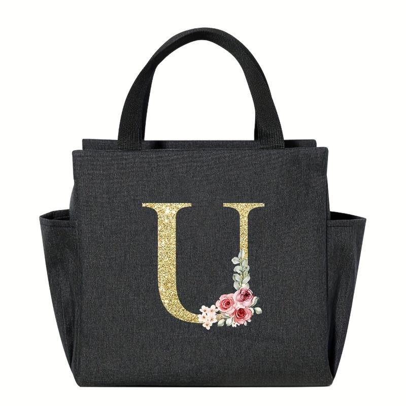 Insulated Bento Lunch Box Thermal Bag Large Capacity Food Storage Bags Container for Women Cooler Travel Picnic Handbags