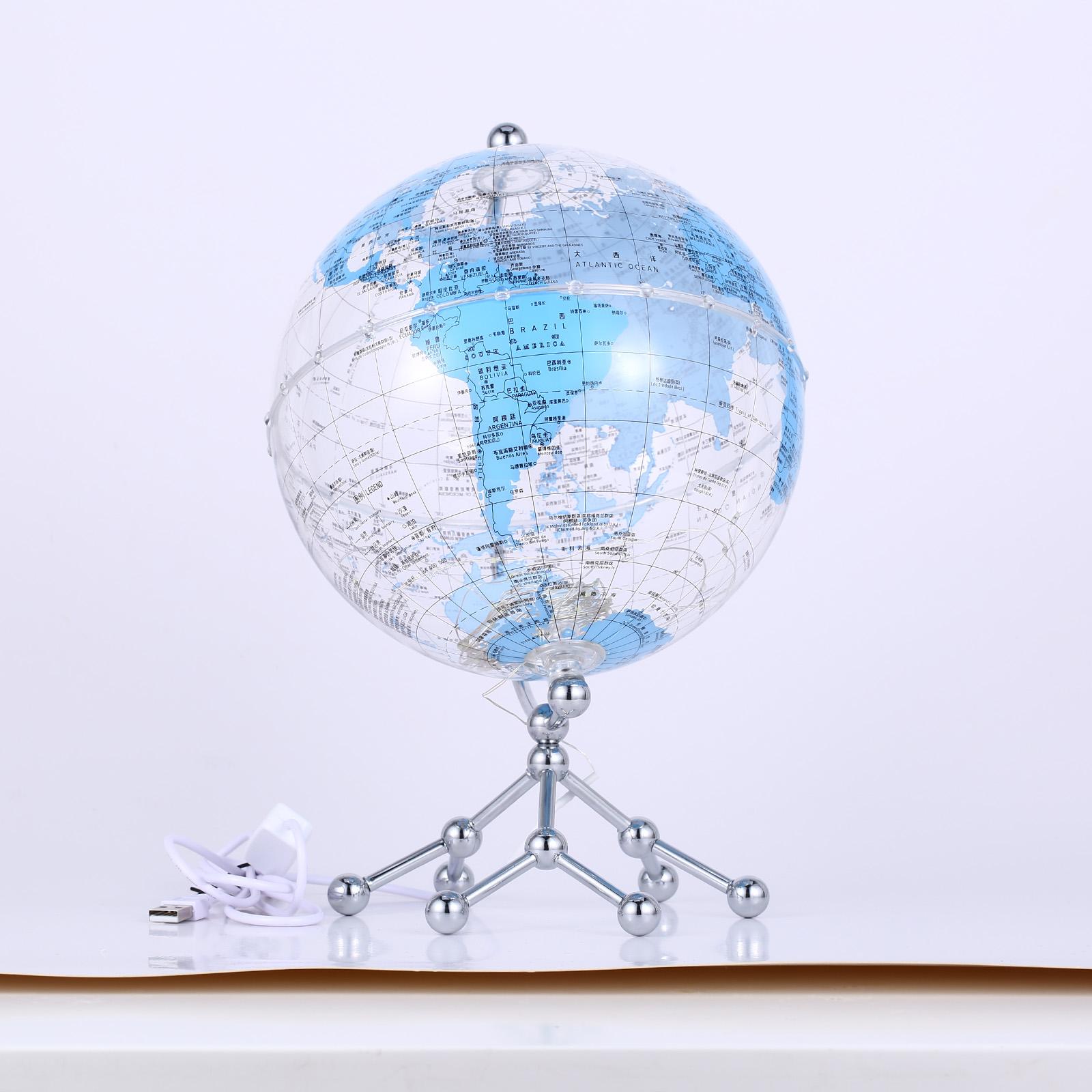 

Tomfeel Minimalist Globe Прозрачный акриловый Web Weblebrity Настольная лампа Прикроватная лампа Ambient Lamp