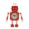 Metal Deformation Robot Creative Student Cute Children Cartoon Stylish Boy Girl Silent Bedside Alarm Clock