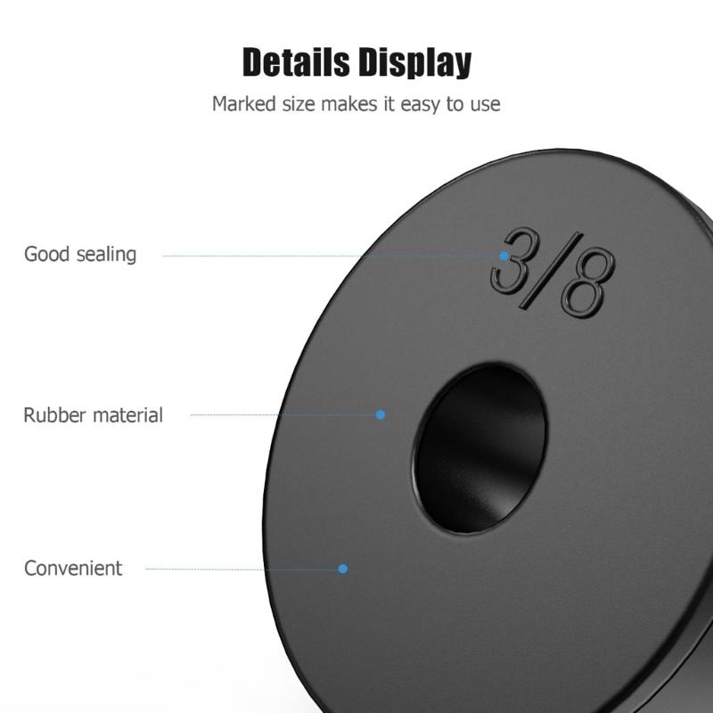 116Pcs Faucet Washer Sealing Gaskets with Screws Flat Beveled Rubber Plumbing Faucet Gasket for Repairing Faucet Leak