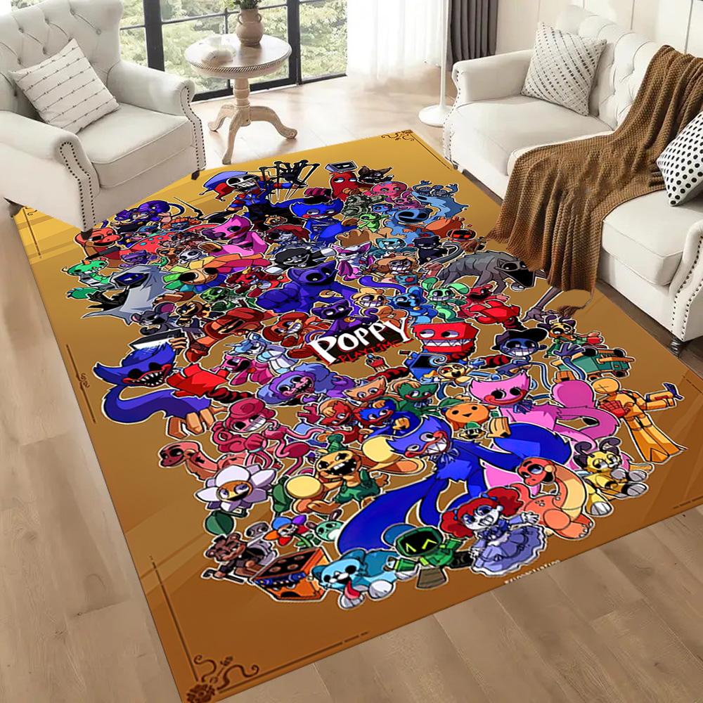 Digital Circus Area Rug Design For Outdoor Dining Room Living Rooms Foyer Antislip Carpet Anime Office Decor Gift For Festivals