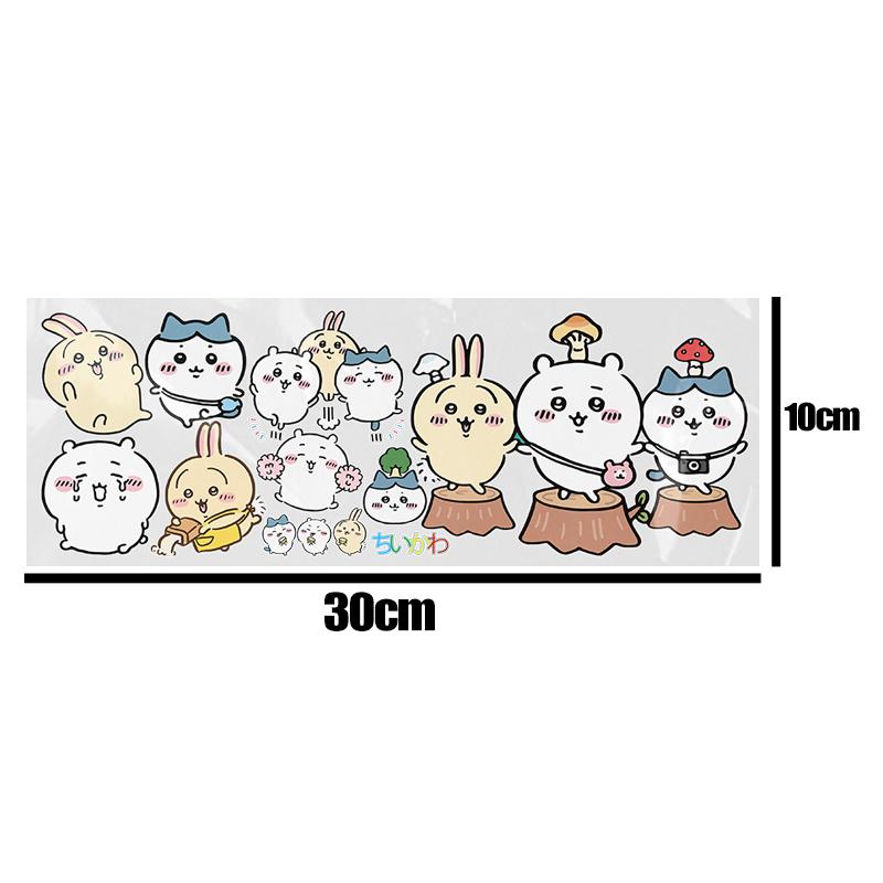 

Chiikawa Stickers Hachiware Usagi Permanent Uvdtf Transfer Sticker DIY Sticker Uv Dtf Stickers Water Cup Decorate Wraps Sticker