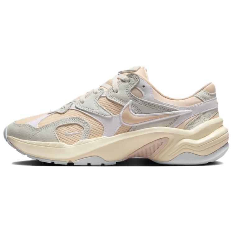 New Nike AL8 Shock Absorbers Rebound Low Top Running Shoes Women's Beige Gray IB3952-002