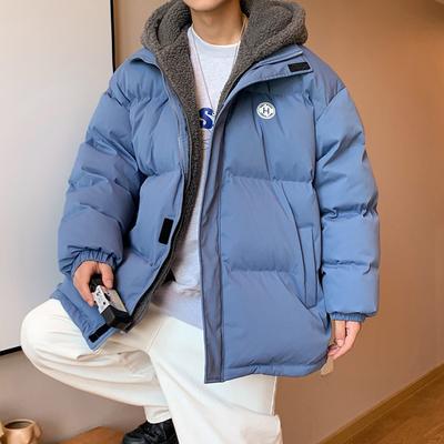 Men's New Loose Down Jacket Cotton-padded Jacket Men's Winter Trendy Jacket Cotton-padded Jacket On Both Sides